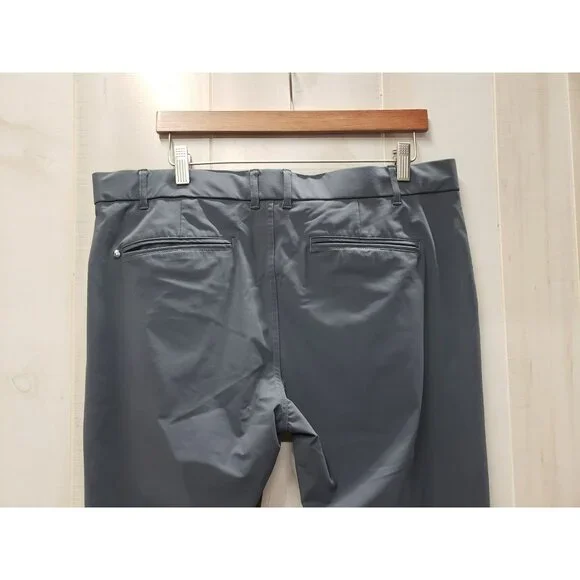Greyson Golf Grey Montauk Jogger Pants, Sz 36, Polyamide & Elastane, Performance